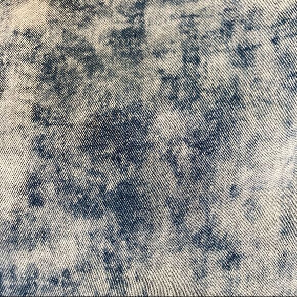 Curvy Acid Washed Denim Jeans Y2K 80s 90s High Rise ASHLEY STEWART  Womens 12 - Picture 14 of 15